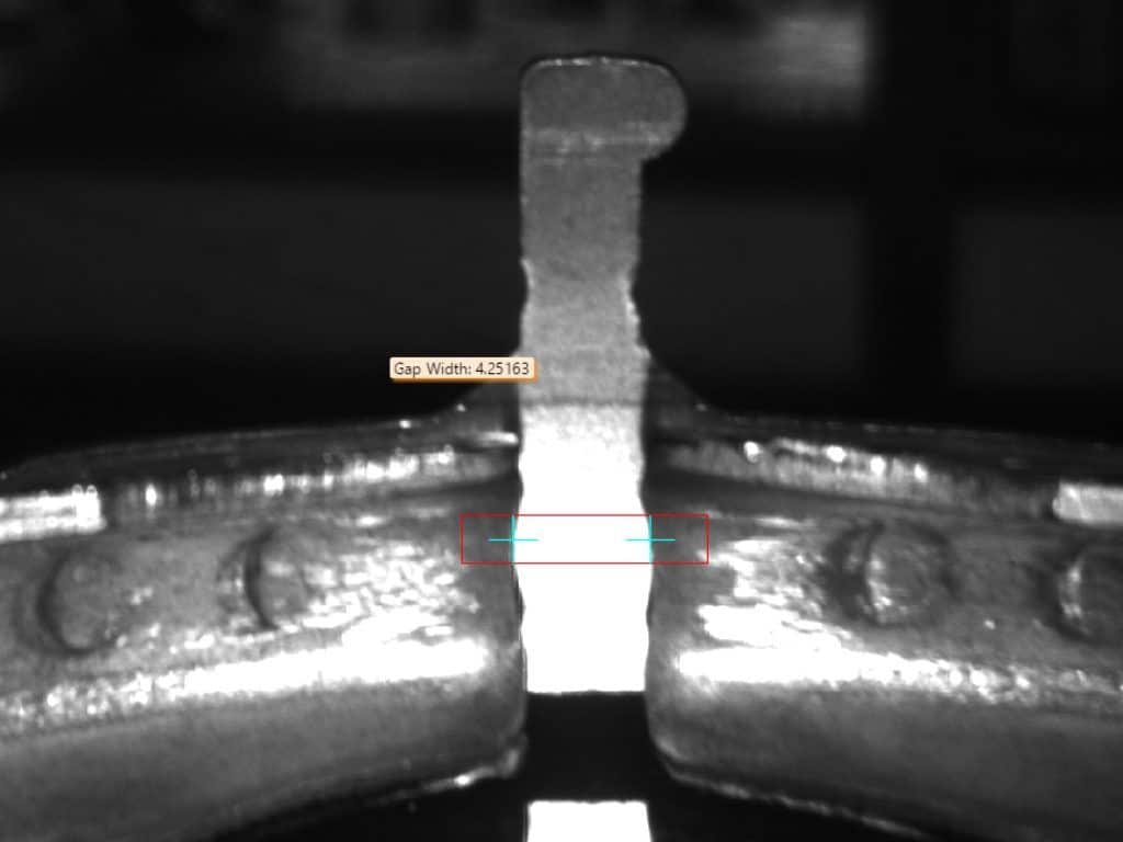 Vision Based Gap Measurement Gap measurement