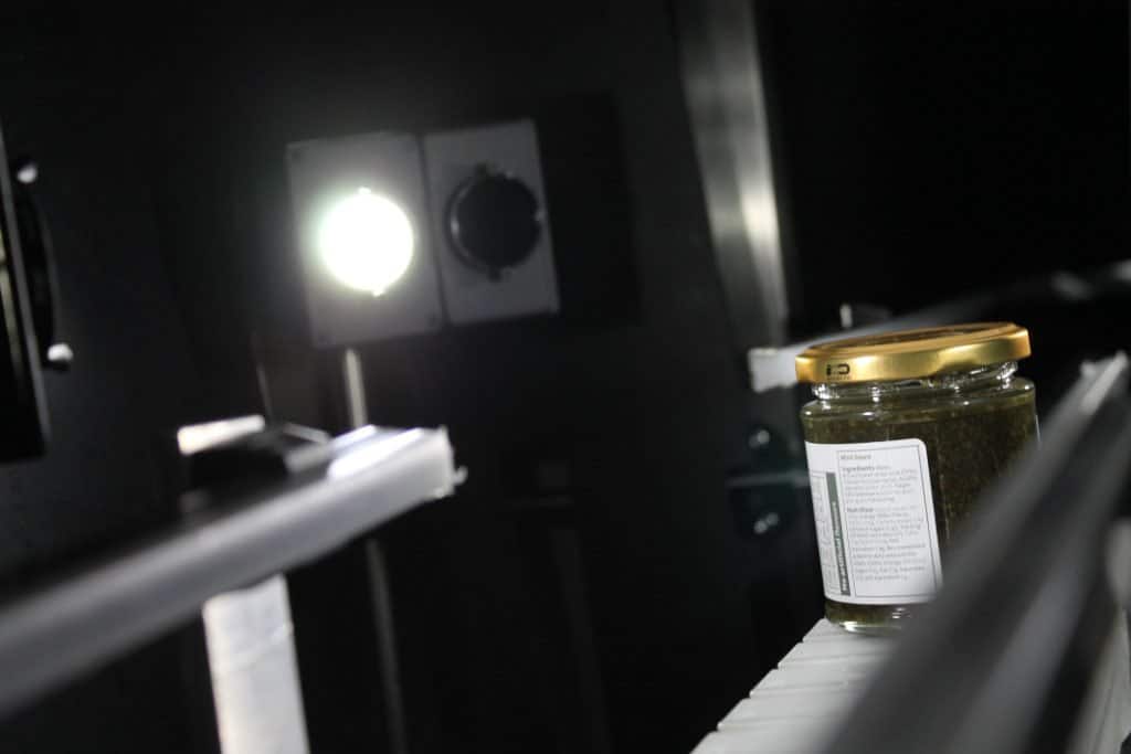 Food Jar Inspection Vision inspection