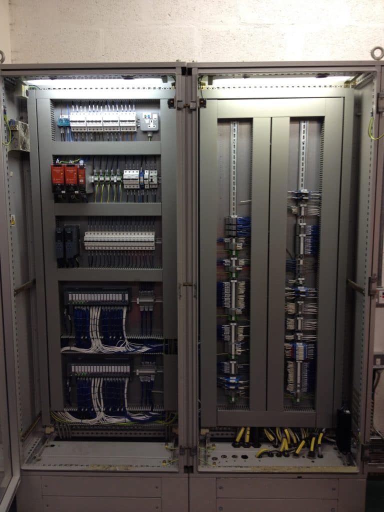 New PLC Panel New PLC after upgrading.